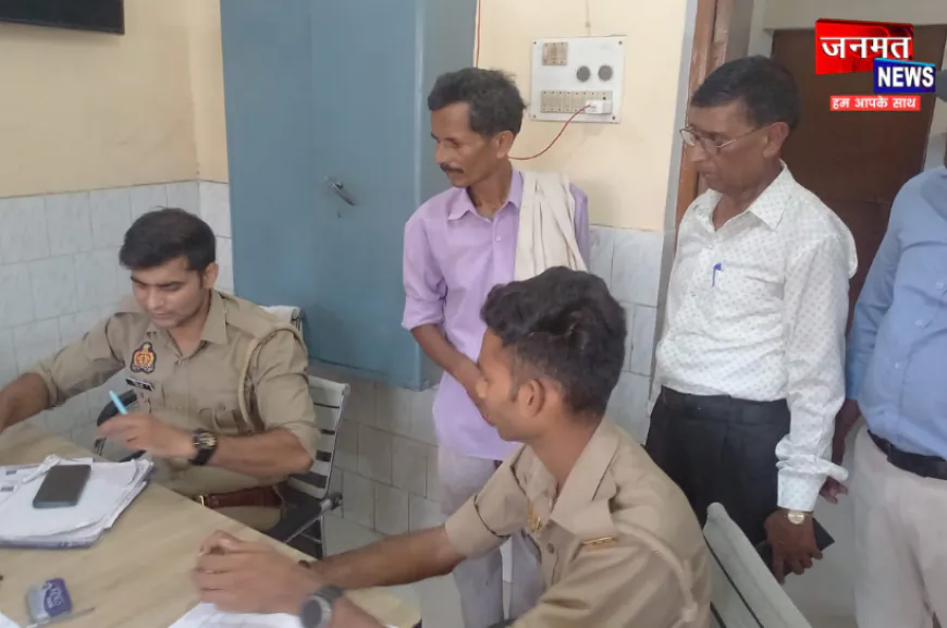 महराजगंज: तांत्रिक और श्रद्धालु महिला के पति में जमकर नोक-झोंक, पुलिस ने दोनों पक्षों को लिया हिरासत में