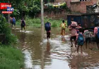 पीलीभीत: अभयपुर में जलभराव की समस्या बनीं जी का जंजाल, बच्चे गंदे पानी से होकर स्कूल जाने को मजबूर