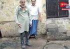 अयोध्या: सड़क पर बह रहा सीवर का गंदा पानी, जल निगम के जेई पर लापरवाही का आरोप