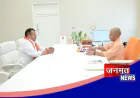 मुख्यमंत्री योगी से मिले पूर्व विधायक राघवेन्द्र सिंह, सिद्धार्थनगर-डुमरियागंज के विकास कार्यों पर हुई चर्चा