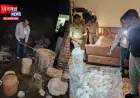 अलीगढ़: मिलावटी खोवा बनाने की फैक्ट्री पर छापा, 18 कुंतल खोवा किया गया नष्ट; एफआईआर दर्ज