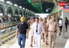 सहारनपुर: आगामी त्योहारों और बड़े आयोजनों को लेकर रेलवे स्टेशन पर कड़ा पहरा, 14 ट्रेनों को मिला अस्थायी ठहराव