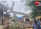 प्रतापगढ़ में पेड़ गिरने से दो महिलाएं गंभीर रूप से घायल, मकान भी क्षतिग्रस्त