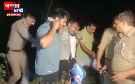 मुजफ्फरनगर पुलिस का दमदार एक्शन, लूट की वारदात का 36 घंटे में खुलासा; मुठभेड़ में बदमाश गिरफ्तार