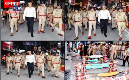 मुजफ्फरनगर: एडीजी ने परखी कांवड़ यात्रा की सुरक्षा, SSP के नेतृत्व में मुजफ्फरनगर पुलिस की सराहना