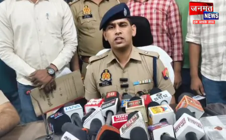 प्रतापगढ़ में 12 लाख की जेवरात लूट का खुलासा, चार आरोपी गिरफ्तार; आभूषण भी बरामद