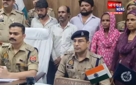 संभल में टप्पेबाज गैंग का खुलासा, पति-पत्नी समेत 5 गिरफ्तार; अंधों के नाम पर एकत्र करते थे रुपये