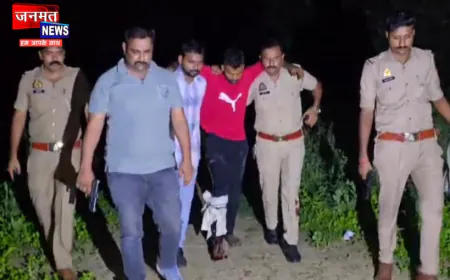 अलीगढ़: पुलिस मुठभेड़ में चार गो-तस्कर गिरफ्तार, 3 सगे हिस्ट्रीशीटर भाई घायल; अस्पताल में भर्ती