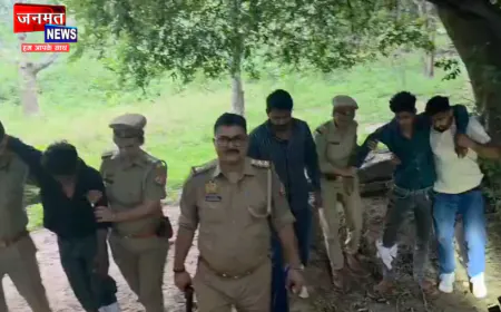 सीतापुर: 36 घंटे में चैन स्नैचिंग के दोनों आरोपियों को पुलिस ने दबोचा, मुठभेड़ में हुए घायल