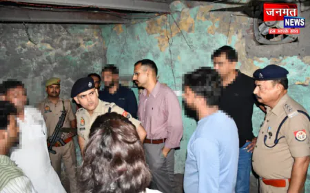 अलीगढ़: हार्डवेयर कारोबारी से तमंचे के बल पर 10 लाख की लूट, CCTV में कैद हुए दो नकाबपोश बदमाश