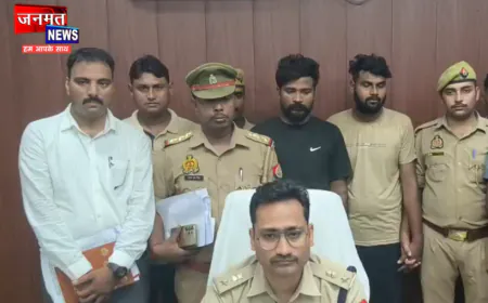 चन्दौली: 100 से अधिक म्यूल बैंक खातों के नेटवर्क का खुलासा, पुलिस ने दो साइबर आरोपियों को दबोचा