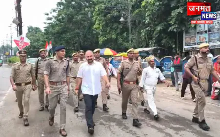 प्रतापगढ़: मंत्री मयंकेश्वर सिंह की अगुवाई में निकली भव्य तिरंगा यात्रा, हजारों लोगों ने लिया हिस्सा