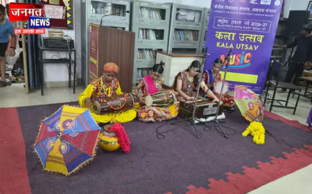 लखनऊ: पीएम श्री केंद्रीय विद्यालय में ‘एक भारत श्रेष्ठ भारत’ एवं कला उत्सव संपन्न, तमिलनाडु की कला-संस्कृति से सजा मंच