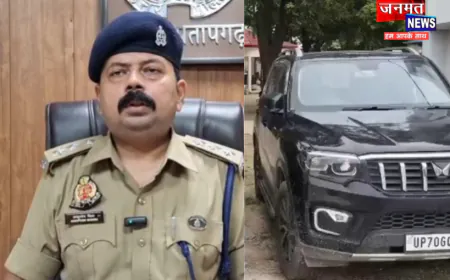 प्रतापगढ़: उमर अहमद के काफिले से जुड़ी दो लग्जरी स्कॉर्पियो-एन बरामद, हथिगवां पुलिस की कार्रवाई तेज