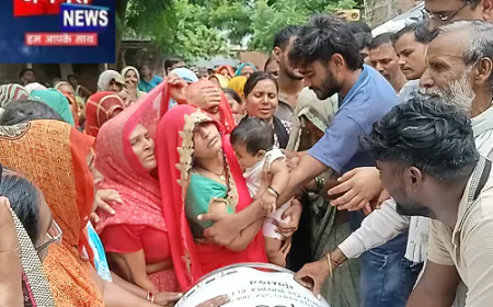 प्रतापगढ़: 57 घंटे बाद हुआ कंप्यूटर ऑपरेटर सौरभ का अंतिम संस्कार, पूर्व ब्लॉक प्रमुख पर लगा हत्या का आरोप