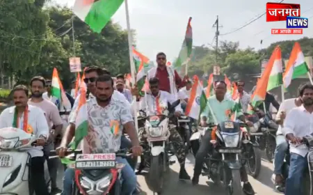 बहराइच में ऐतिहासिक तिरंगा बाइक रैली में उमड़ा पत्रकारों का सैलाब, दिया राष्ट्रप्रेम का संदेश