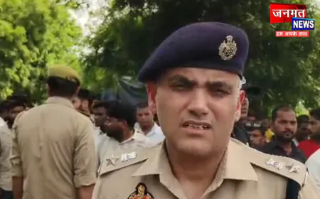 अलीगढ़: ट्रक के कुचलकर दरोगा समेत तीन की मौत, हिरासत में ट्रक चालक; जांच में जुटी पुलिस