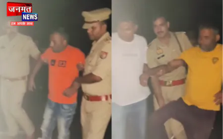 बुलंदशहर: पुलिस और स्वाट टीम की बदमाशों से मुठभेड़, गोली लगने से दो गौ तस्कर घायल