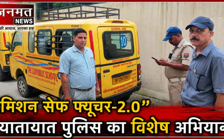 मुजफ्फरनगर में मिशन सेफ फ्यूचर के तहत स्कूली वाहनों की चेकिंग, सुरक्षा मानकों का कराया पालन
