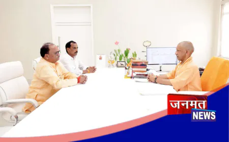 प्रतापगढ़: सीएम से मिले सदर विधायक राजेंद्र मौर्य, करोड़ों की विकास परियोजनाओं पर मिली सहमति