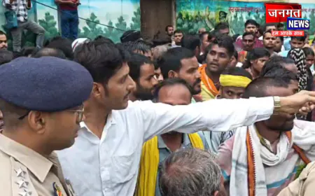 मिर्जापुर: रहस्यमय हालात में मिला ट्रक चालक का शव, परिजनों का फूटा गुस्सा; बवाल और चक्का जाम