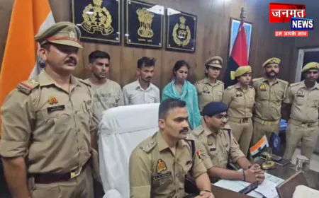 संभल में लुटेरी दुल्हन गैंग का खुलासा, महिला समेत तीन आरोपियों को गिरफ्तार कर भेजा जेल
