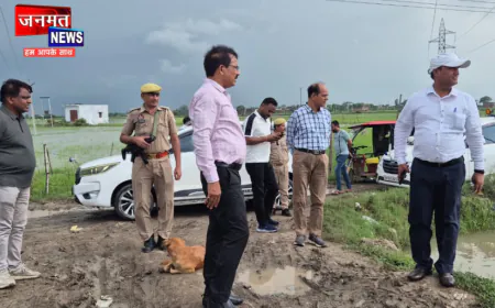 उरई: जलभराव की समस्या से जूझ रहे लोगों को राहत, पंपिंग सेट लगाकर जलनिकासी का कार्य तेज