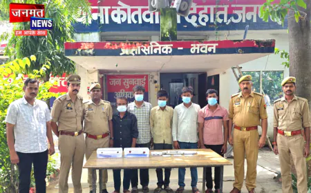 हरदोई में सर्राफा कारोबारी को लूटने की साजिश का पर्दाफाश, हायर किए गए पांच बदमाश गिरफ्तार