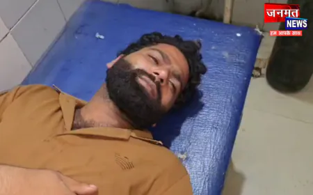 बुलंदशहर: लॉ छात्र से मारपीट के आरोपी इनामी बदमाश से पुलिस की मुठभेड़, दर्ज हैं आधा दर्जन मुकदमे