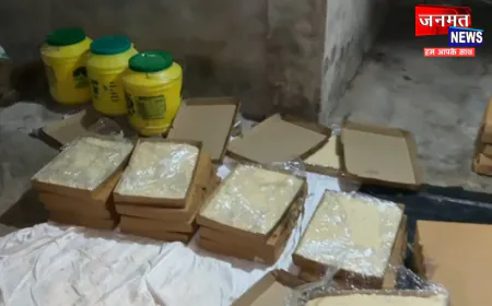 फतेहपुर: रक्षाबंधन से पहले मिलावटखोरों पर कार्रवाई, कोल्ड स्टोर में आलू की जगह मिला दूषित मिठाई का जखीरा