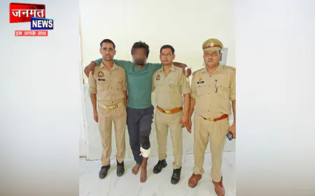 सहारनपुर: नकुड़ पुलिस की मुठभेड़ में लूट का वांछित आरोपी घायल, तमंचा और 10 हजार रुपये बरामद