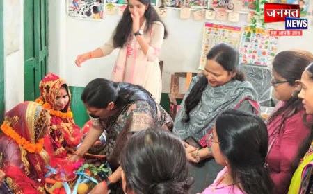 प्रतापगढ़ के वन स्टॉप सेंटर पहुंचीं महिला आयोग की सदस्य, सुनी समस्याएं; प्रशिक्षु विद्यार्थियों से किया संवाद
