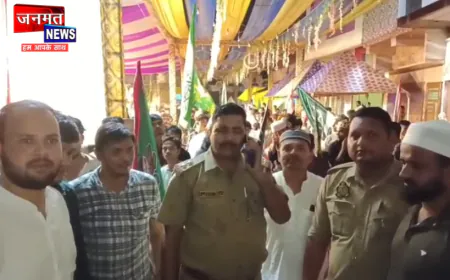 कानपुर देहात: अकीदत और हर्षोल्लास के साथ मनाया गया बारावफात, रंग-बिरंगी रोशनी से जगमगाए कस्बे व मोहल्ले