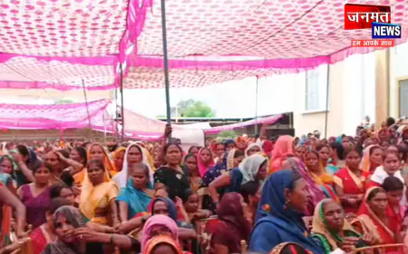 चंदौली में रक्षाबंधन के बहाने सियासी शक्ति प्रदर्शन, पूर्व विधायक के आयोजन में उमड़ा महिलाओं का हुजूम