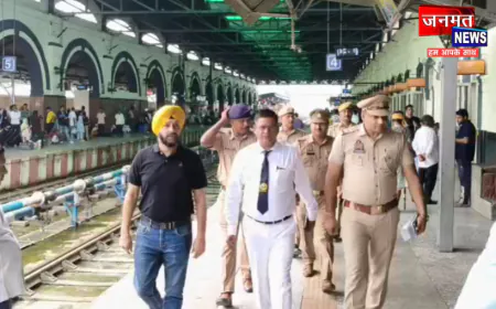 सहारनपुर: आगामी त्योहारों और बड़े आयोजनों को लेकर रेलवे स्टेशन पर कड़ा पहरा, 14 ट्रेनों को मिला अस्थायी ठहराव