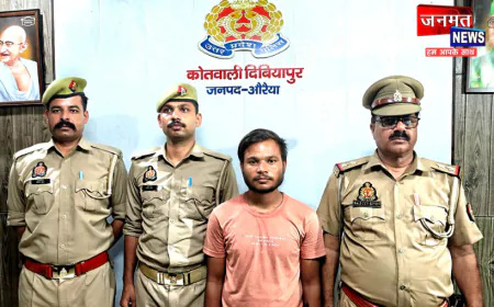 औरैया: गैंगस्टर एक्ट में वांछित अभियुक्त को एसटीएफ ने किया गिरफ्तार, ₹50 हजार का है इनामिया