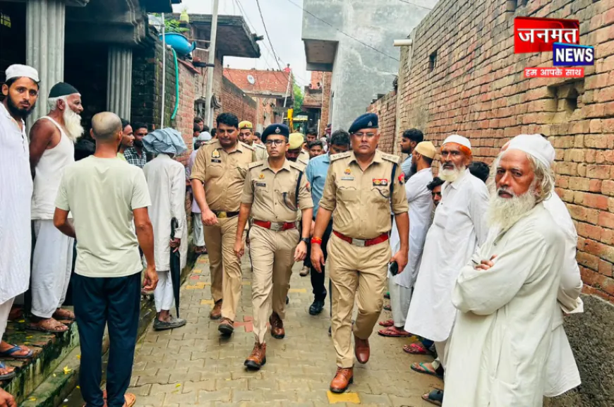 मुजफ्फरनगर प्रशासन की तत्परता, छत गिरने की घटना पर तुरंत पहुंची पुलिस; राहत-बचाव में जुटा पूरा अमला