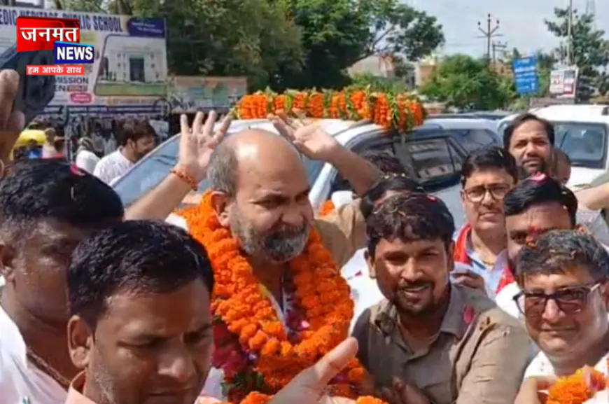 भाजपा किसान मोर्चा के प्रदेश अध्यक्ष देवेंद्र सिंह पहुंचे औरैया, कार्यकर्ताओं ने किया जोरदार स्वागत