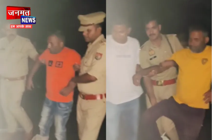 बुलंदशहर: पुलिस और स्वाट टीम की बदमाशों से मुठभेड़, गोली लगने से दो गौ तस्कर घायल
