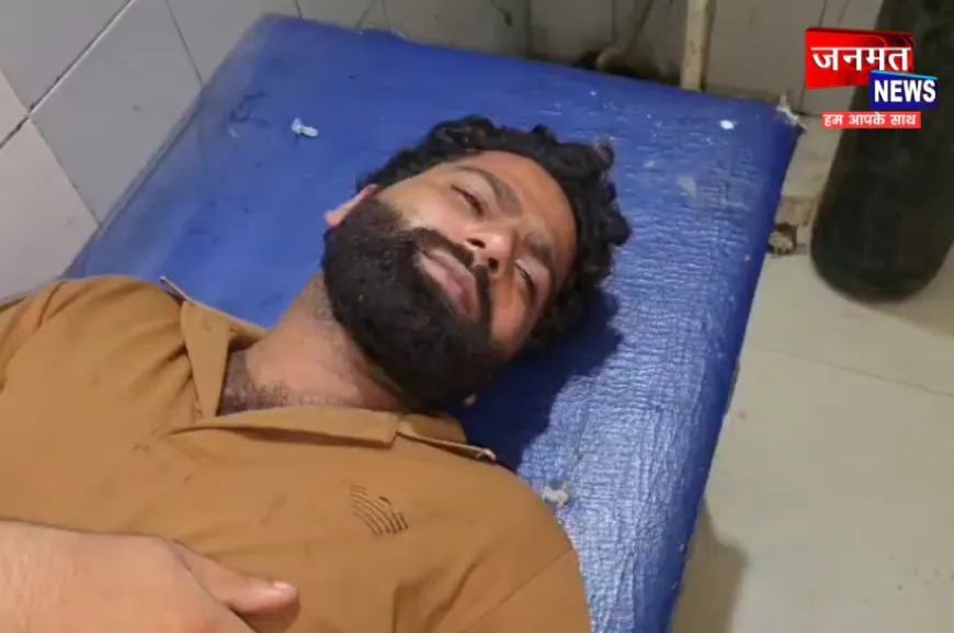 बुलंदशहर: लॉ छात्र से मारपीट के आरोपी इनामी बदमाश से पुलिस की मुठभेड़, दर्ज हैं आधा दर्जन मुकदमे