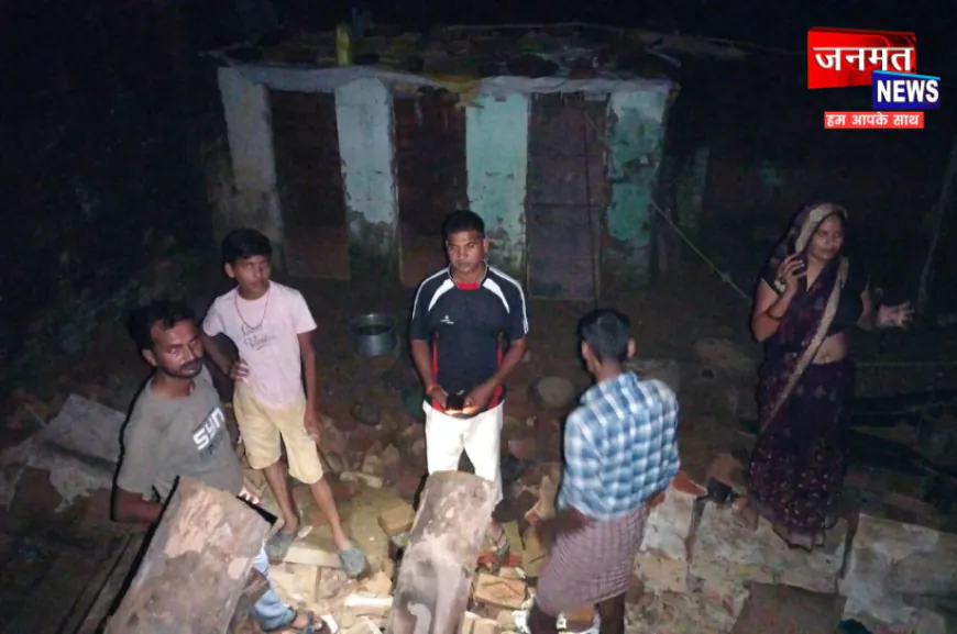 औरैया के अजीतमल क्षेत्र में बड़ा हादसा, कच्ची दीवार टीन शेड पर गिरने से पांच लोग घायल