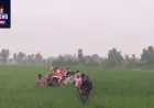 पीलीभीत: बदहाल रास्ते ने खोली विकास के दावों की पोल, कीचड़ भरी पगडंडी से शव लेकर गुजरने को ग्रामीण मजबूर