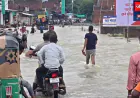 मिर्ज़ापुर: भारी बरसात के कारण जरगो नदी में आया उफान, संपर्क मार्ग बाधित; भारी मुश्किलों से जूझ रहे है लोग