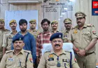 अयोध्या: लूट के मामले में वांछित दो आरोपी गिरफ्तार, एक फरार; तमंचा-कारतूस व मोटरसाइकिल बरामद