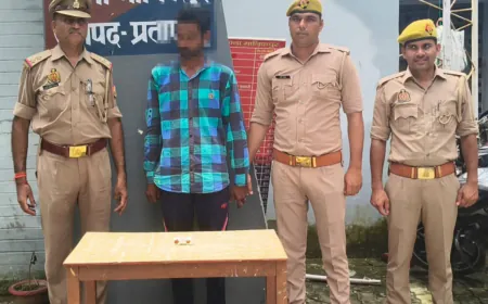 प्रतापगढ़ में बकरी चोरी का खुलासा, एक आरोपी गिरफ्तार; चोरी की बकरी और दो हजार रुपये बरामद