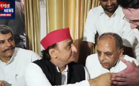 सहारनपुर पहुंचे पूर्व मुख्यमंत्री अखिलेश यादव, नेताओं व कार्यकर्ताओं से की मुलाक़ात