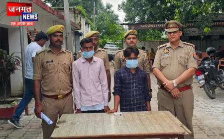 हरदोई: महिला का मंगलसूत्र लूटने वाले दो गैंगस्टर गिरफ्तार, लखनऊ के शातिर आरोपियों पर दर्ज हैं कई मुकदमे