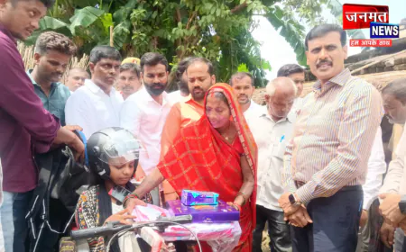 बलिया: बैटरी साइकिल से ज्योति के सपनों को मिली उड़ान, अब शिक्षक बनने की राह होगी आसान