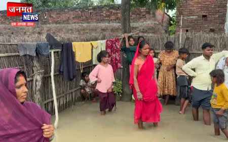 बहराइच में कुदरत का कहर, घरों में घुसा बाढ़ का पानी; ग्रामीणों की बढ़ी मुश्किलें, अलर्ट पर प्रशासन