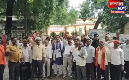 मिर्जापुर: विंध्य एक्सप्रेसवे के लिए भूमि अधिग्रहण की प्रक्रिया शुरू, किसानों ने मांगा उचित मुआवजा और पुनर्वास